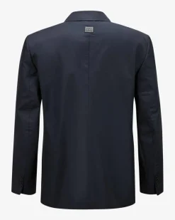 Sakko aus Baumwoll-Mix