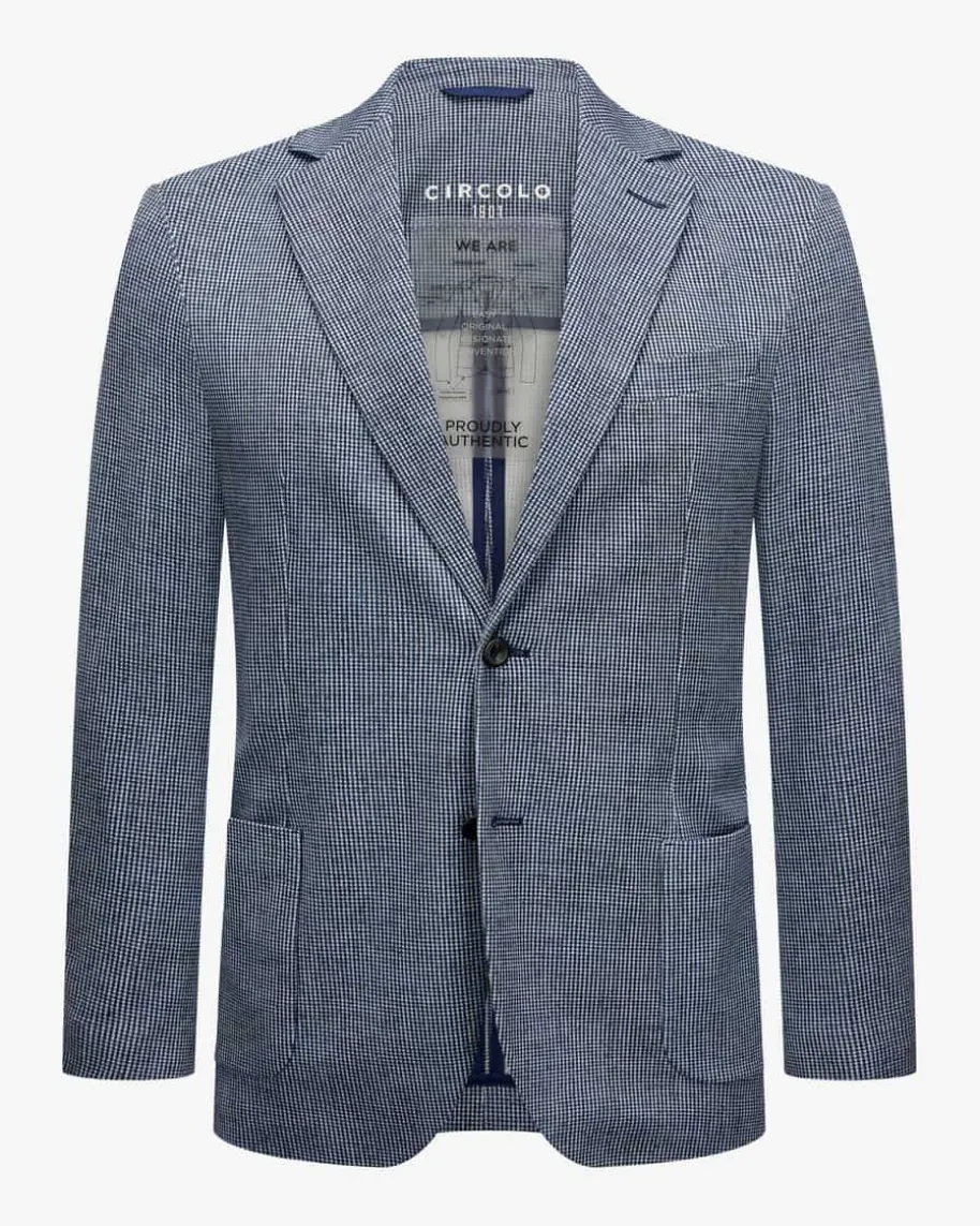 Sakko aus Baumwoll-Mix