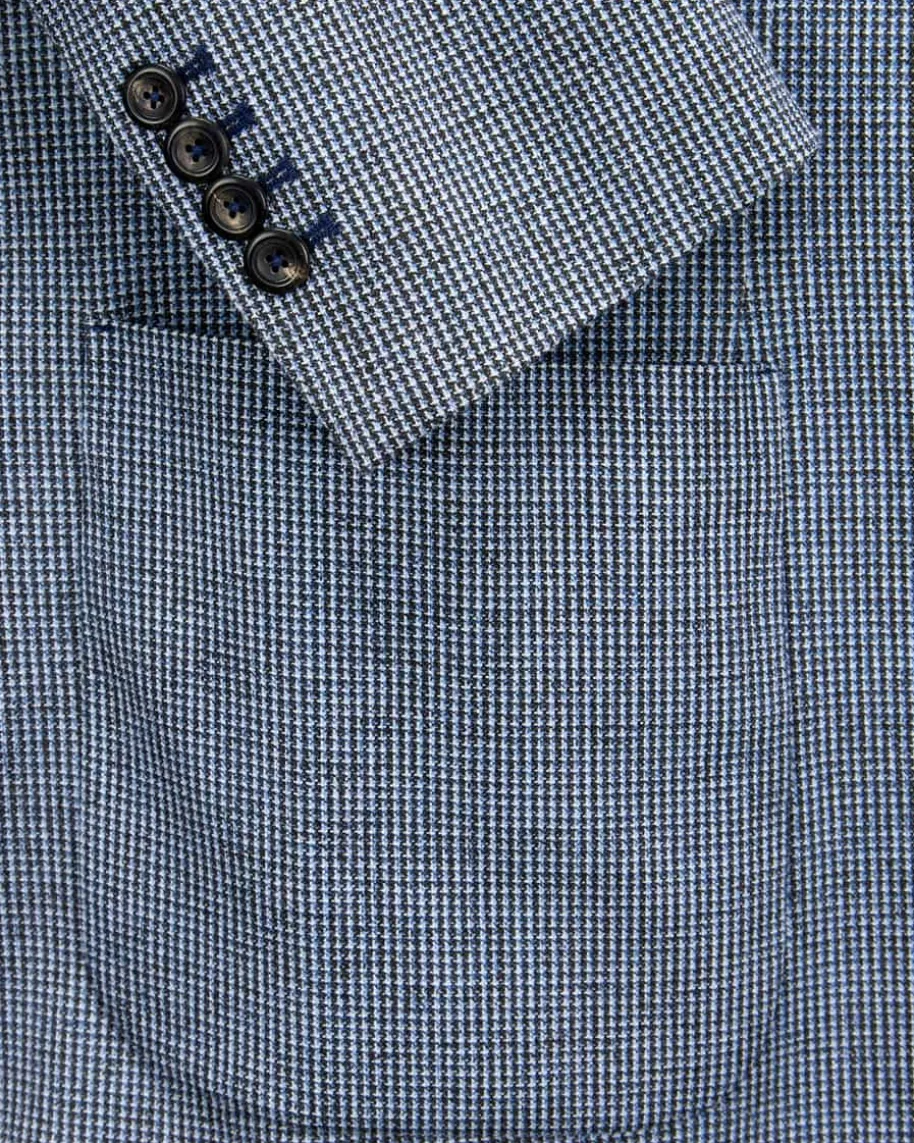 Sakko aus Baumwoll-Mix