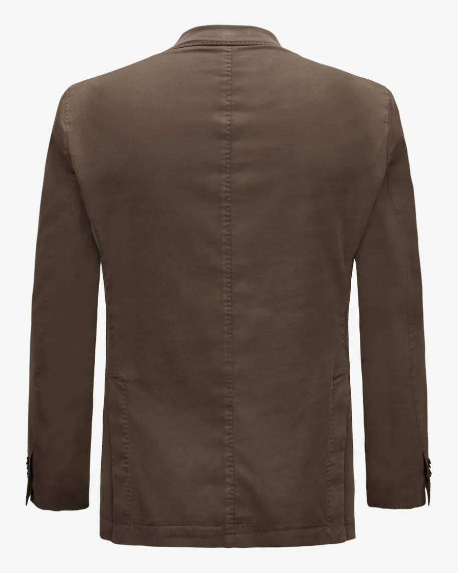 Sakko aus Baumwoll-Seiden-Mix