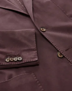 Sakko aus Baumwoll-Seiden-Mix