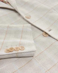 Sakko aus Baumwoll-Woll-Mix