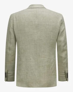 Sakko aus Leinen und Schurwolle