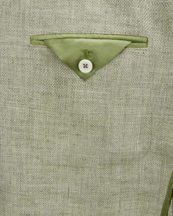 Sakko aus Leinen und Schurwolle