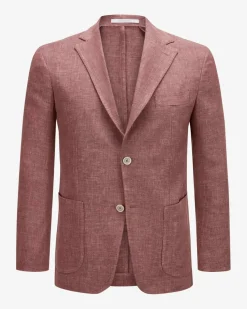 Sakko aus Leinen-Mix