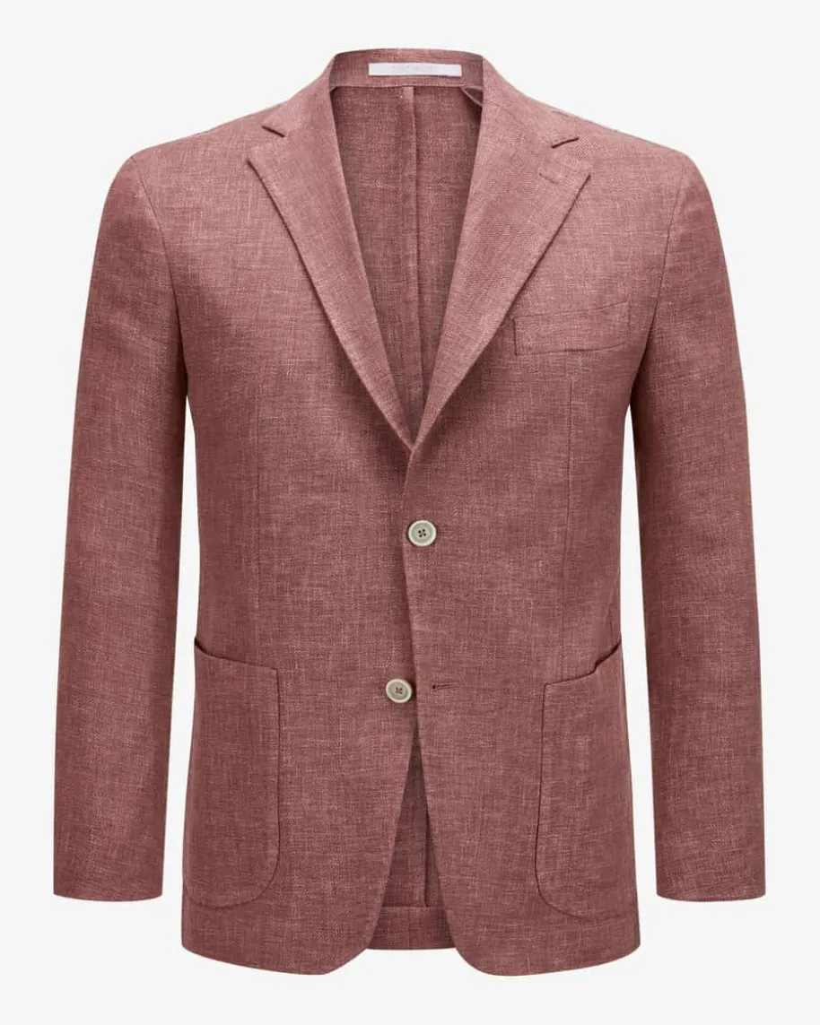 Sakko aus Leinen-Mix