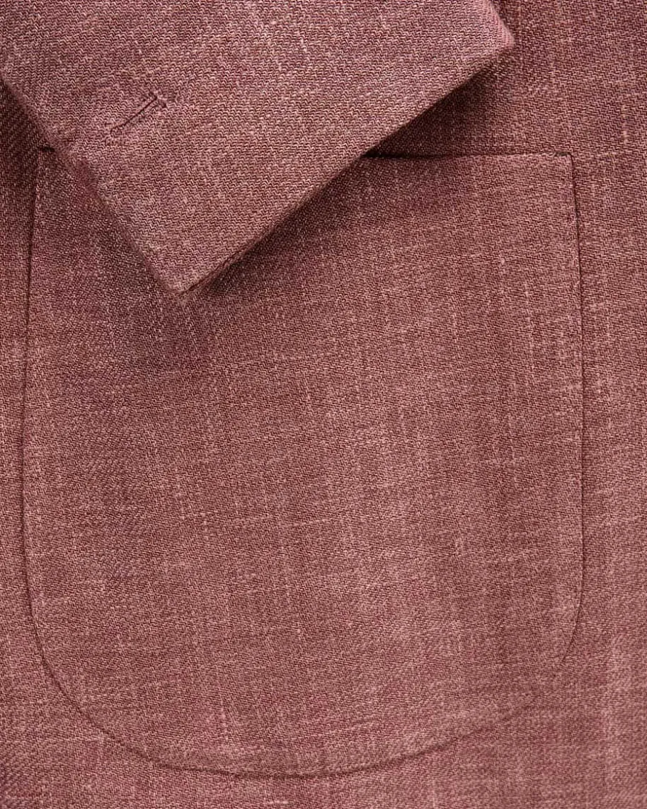 Sakko aus Leinen-Mix