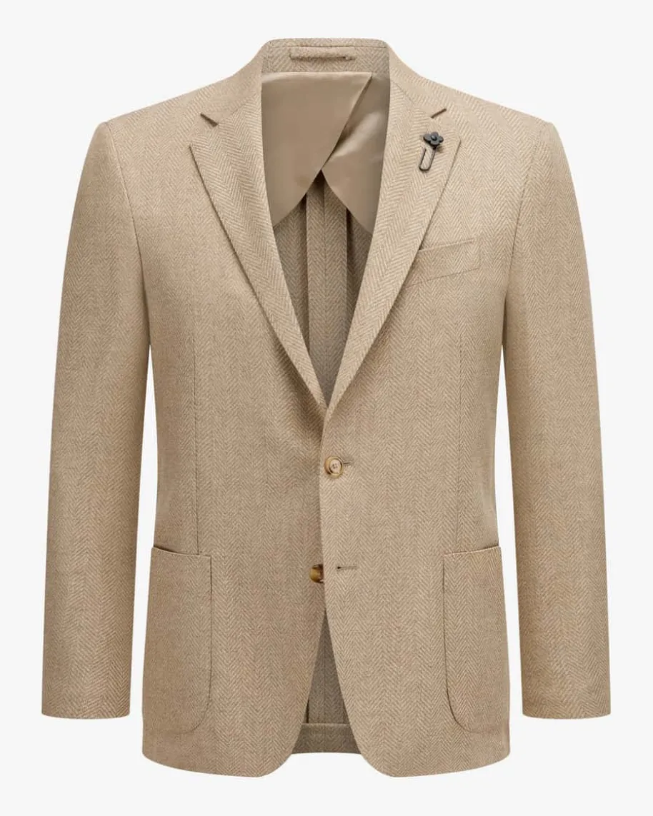 Sakko aus Schurwolle und Cashmere