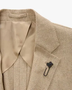 Sakko aus Schurwolle und Cashmere