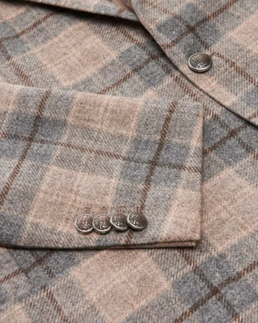 Sakko aus Schurwolle und Cashmere