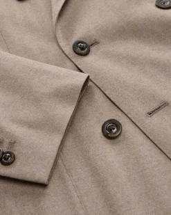 Sakko aus Schurwoll-Seiden-Mix