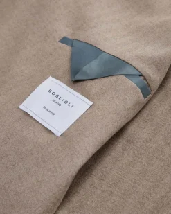 Sakko aus Schurwoll-Seiden-Mix