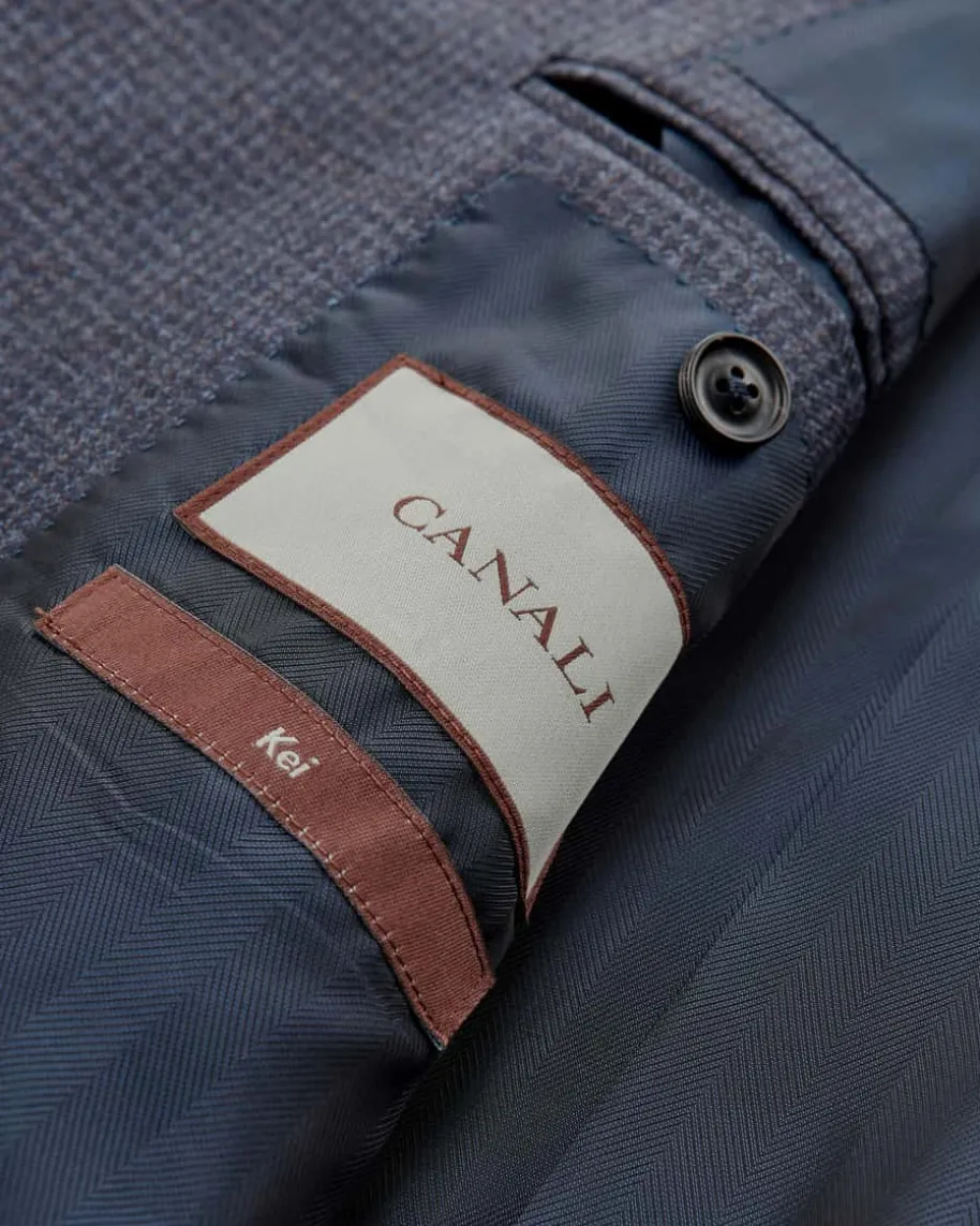 Sakko aus Seide und Cashmere