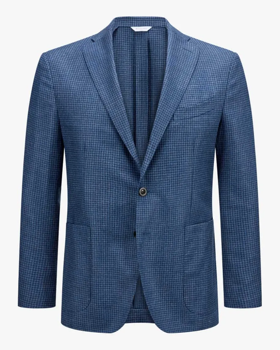 Sakko aus Woll-Seiden-Mix