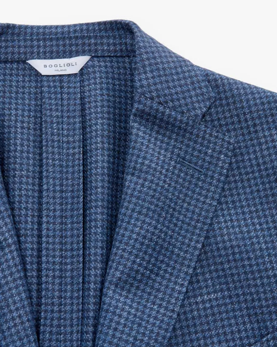 Sakko aus Woll-Seiden-Mix