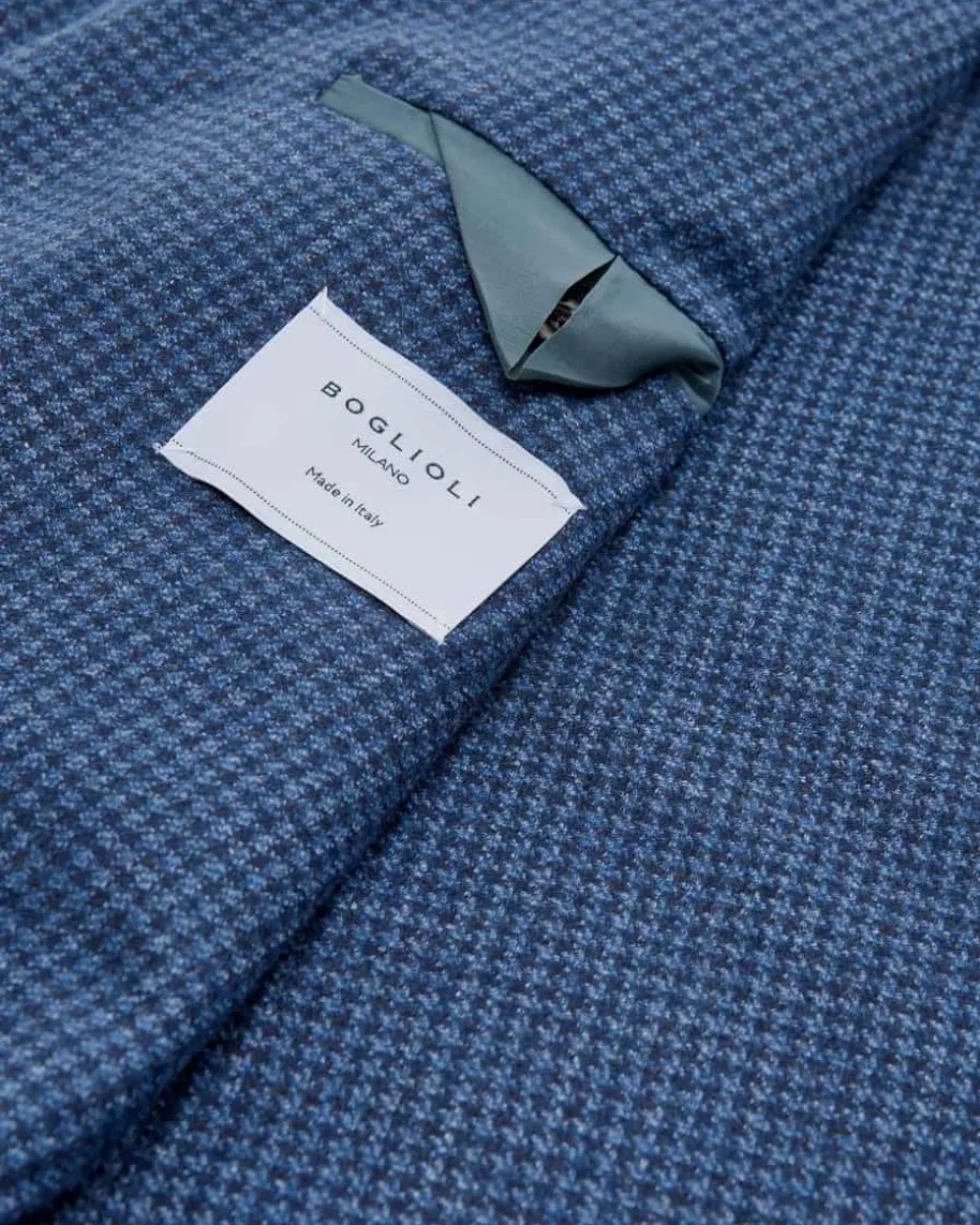 Sakko aus Woll-Seiden-Mix