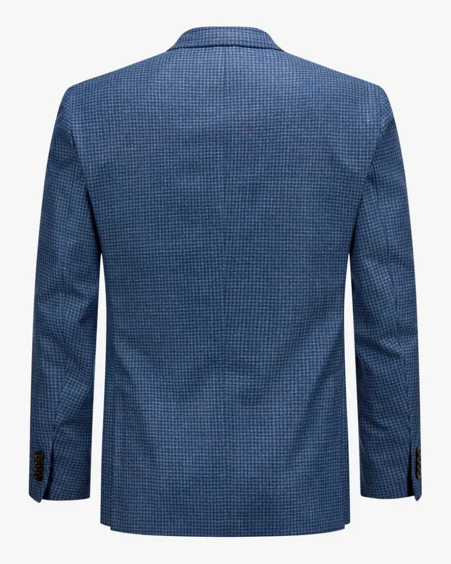 Sakko aus Woll-Seiden-Mix