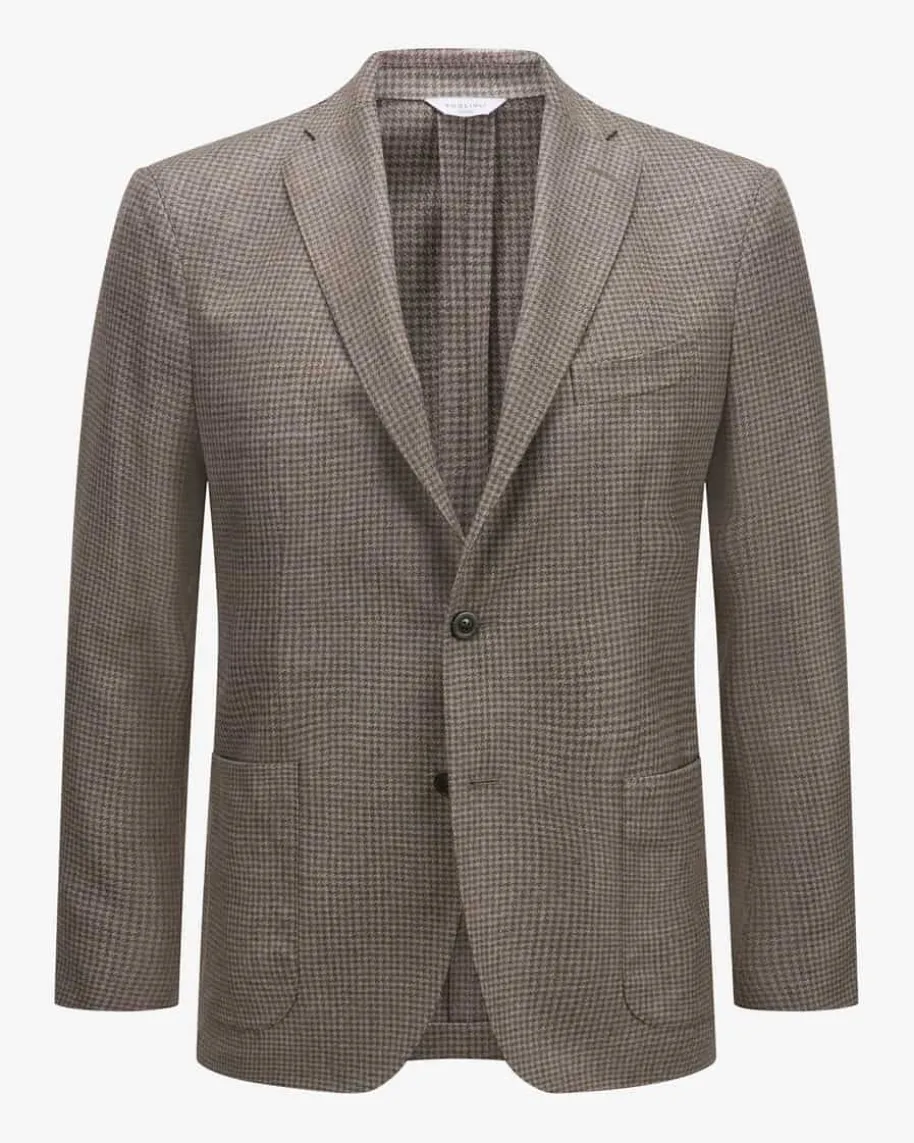 Sakko aus Woll-Seiden-Mix