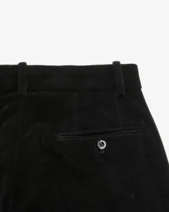 Samthose aus Baumwoll-Mix