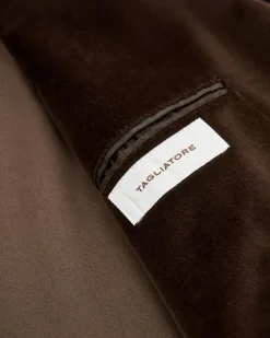 Samt-Sakko aus Baumwolle