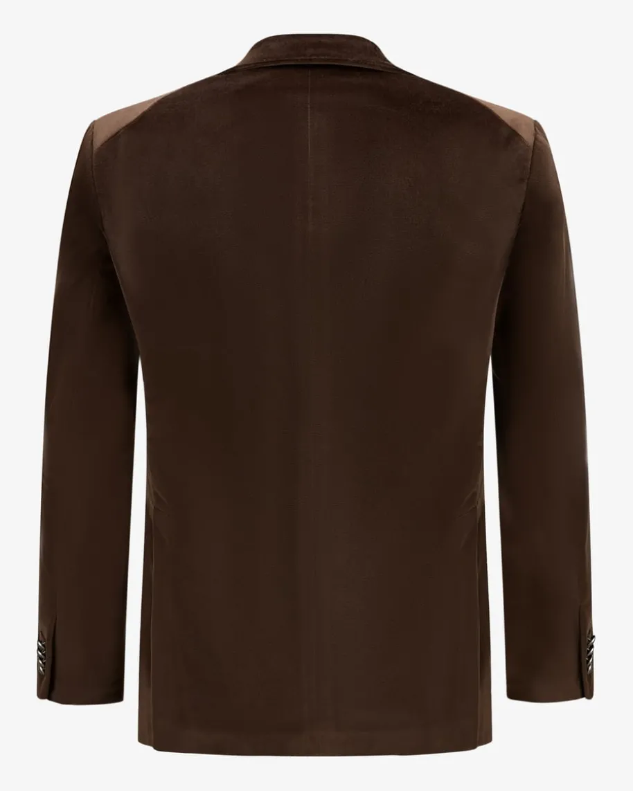 Samt-Sakko aus Baumwolle