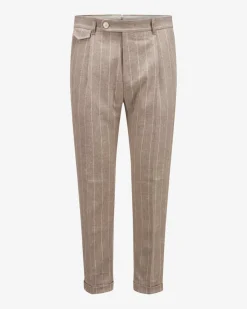 Sapo Hose Shaped Fit aus Woll-Mix