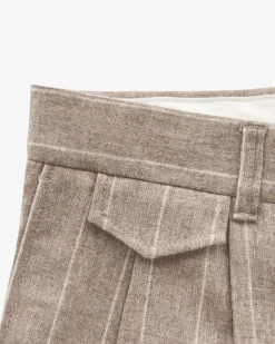 Sapo Hose Shaped Fit aus Woll-Mix