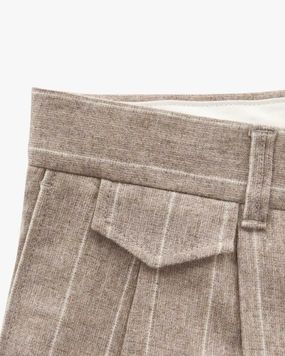 Sapo Hose Shaped Fit aus Woll-Mix