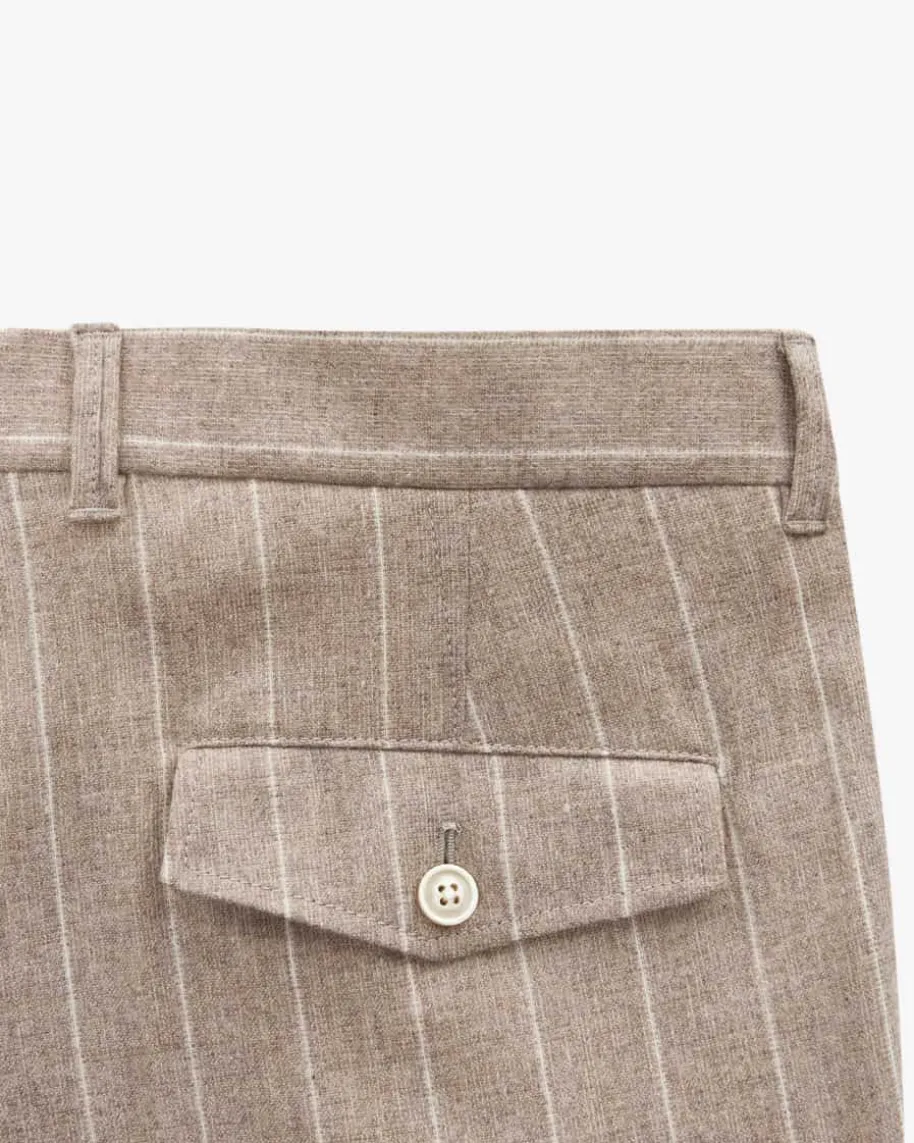 Sapo Hose Shaped Fit aus Woll-Mix