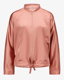 Satin-Blouson