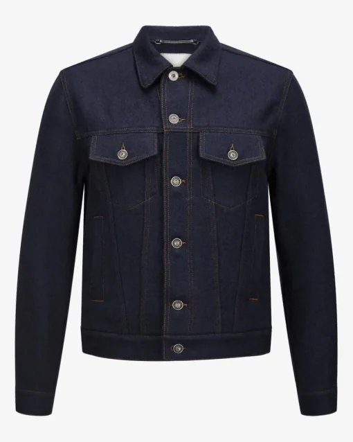 Schurwoll-Jacke