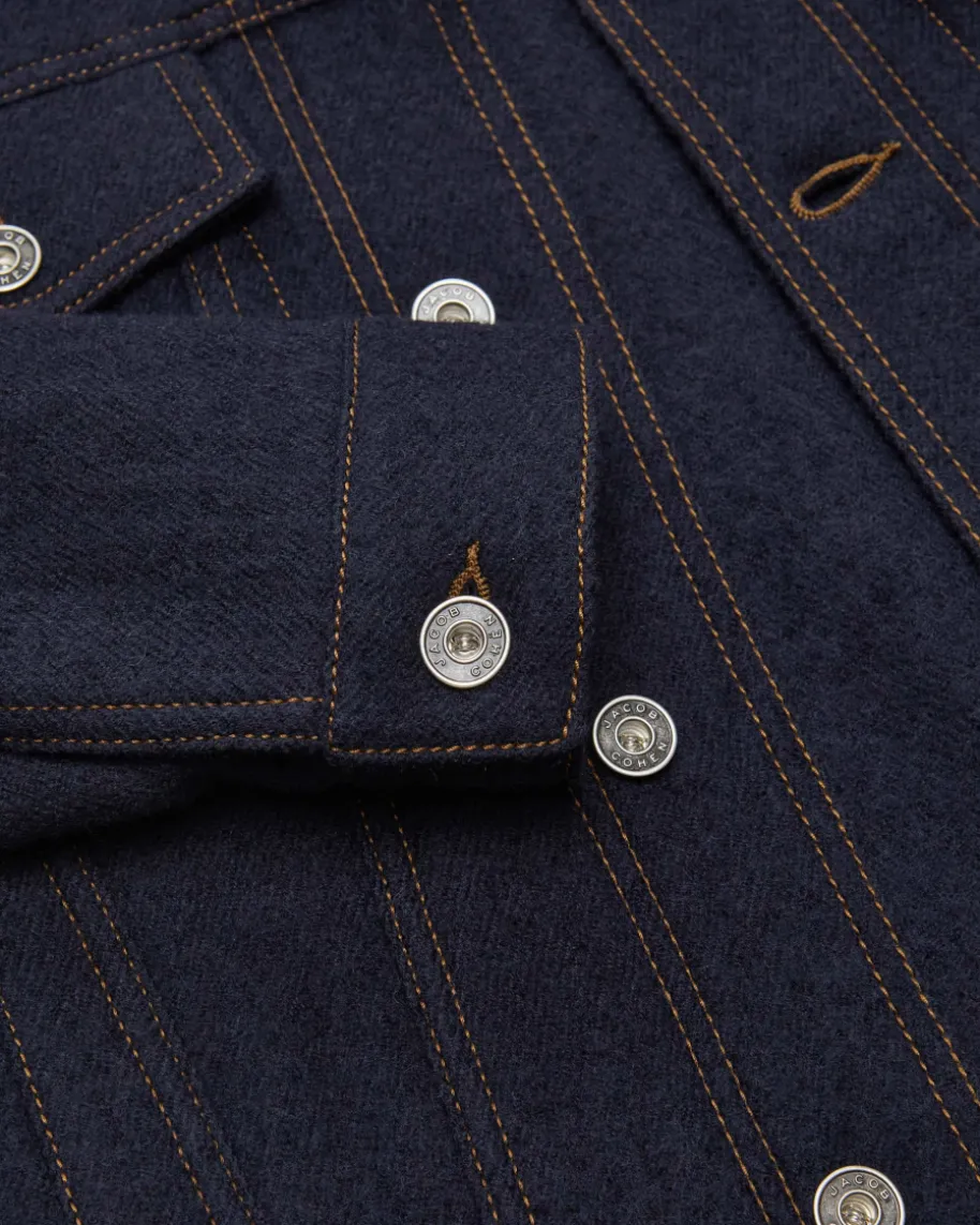 Schurwoll-Jacke