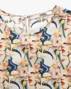 Seidenbluse