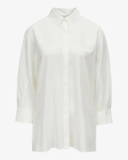 Seidenbluse