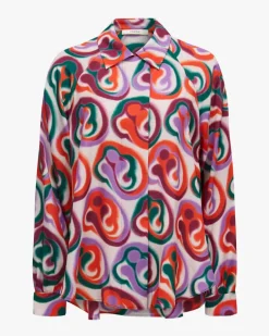 Seidenbluse
