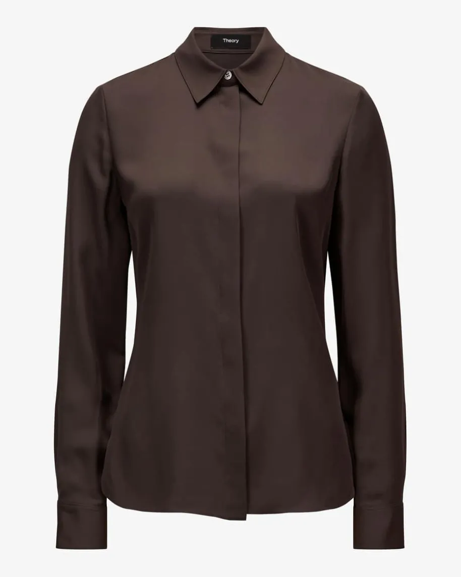 Seidenbluse