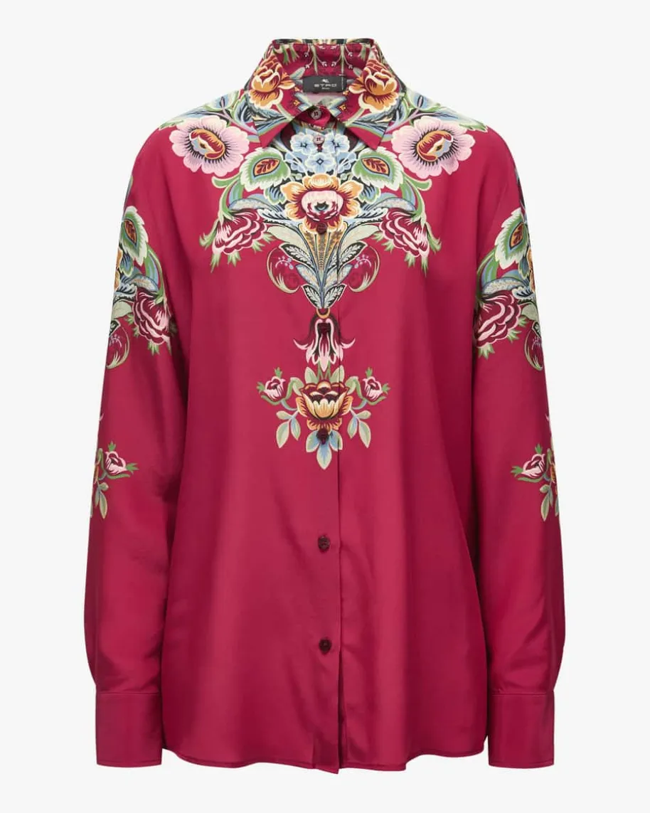 Seidenbluse