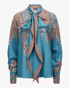 Seidenbluse
