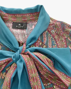 Seidenbluse
