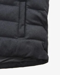 Seiden-Cashmere-Daunenweste