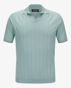 Seiden-Polo-Shirt