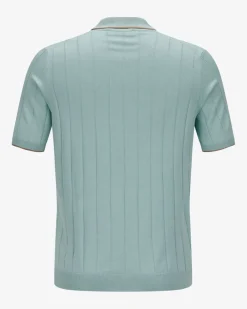 Seiden-Polo-Shirt