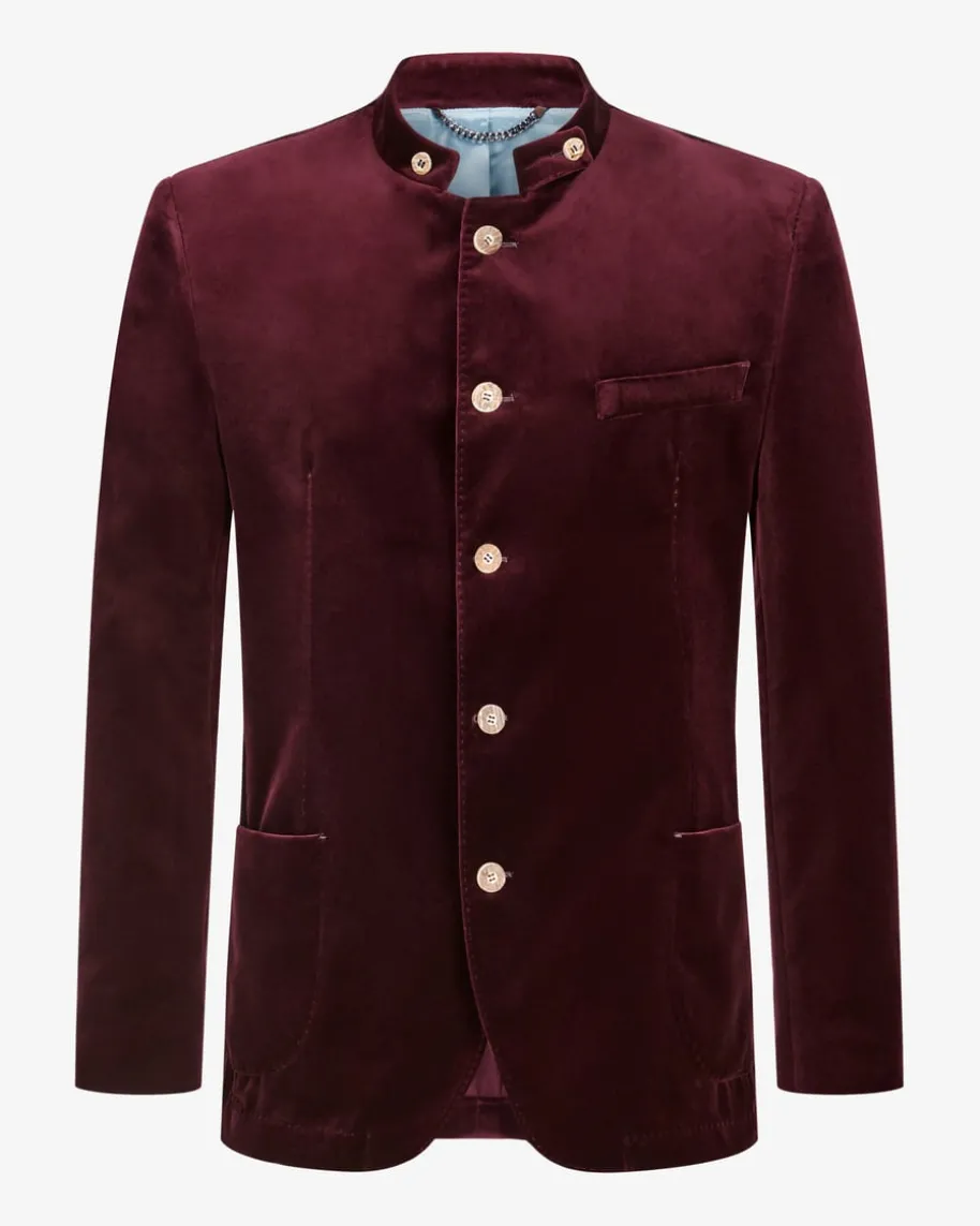 Sendling Trachten-Janker aus Baumwollsamt