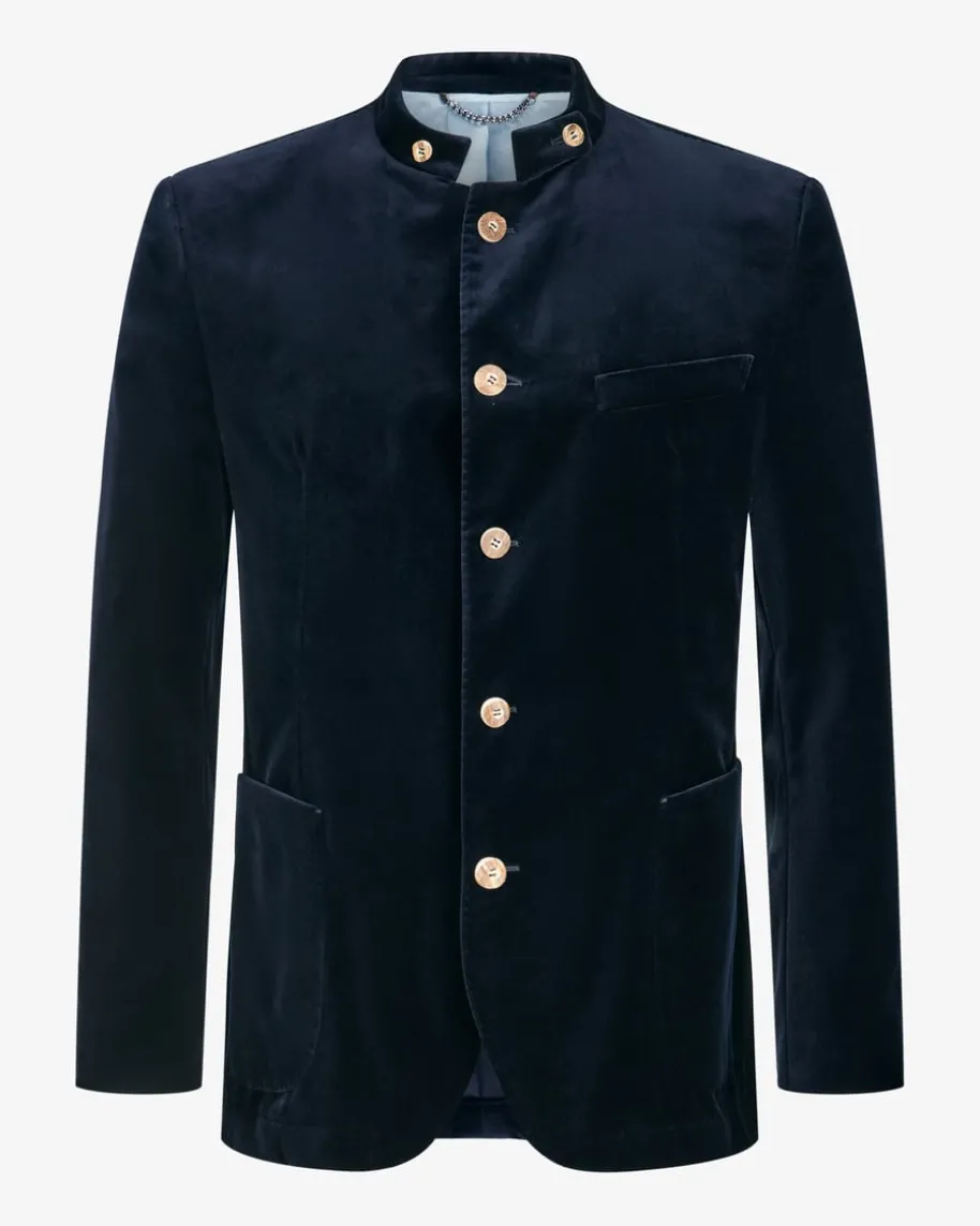 Sendling Trachten-Janker aus Baumwollsamt