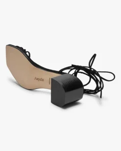 Serafina Kid Suede Riemchensandalen