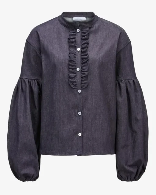Seville Denim-Bluse