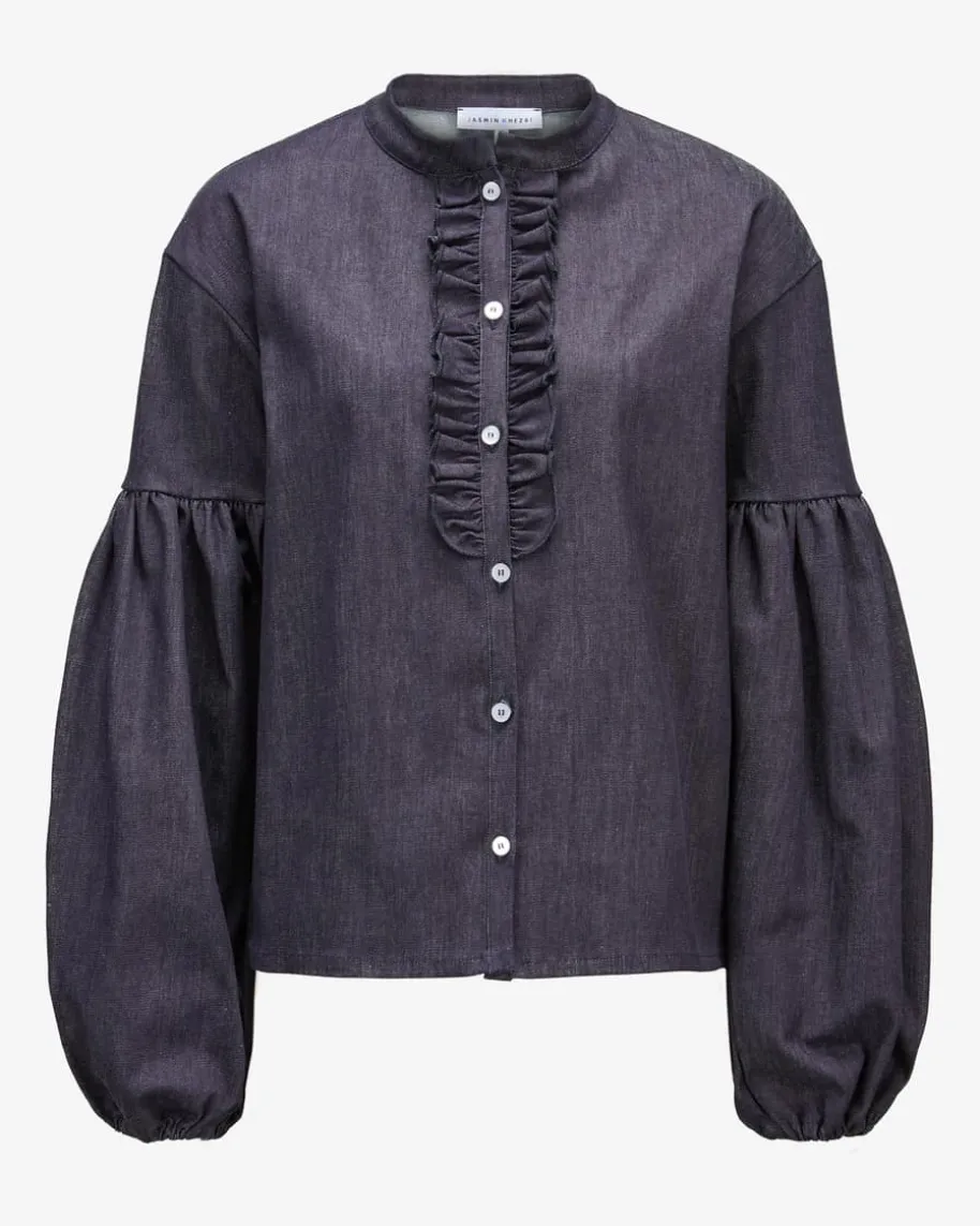 Seville Denim-Bluse