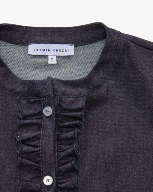 Seville Denim-Bluse