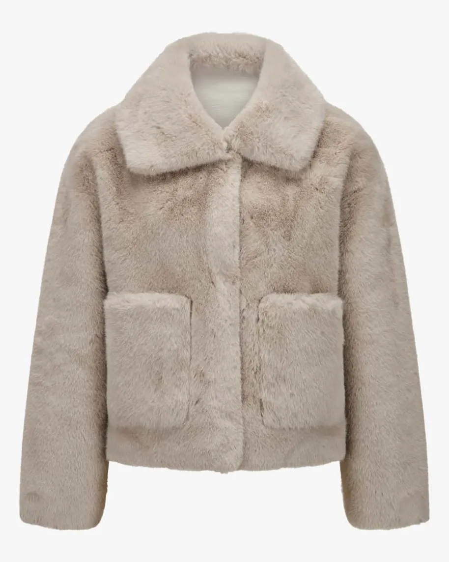 Shara Wende-Kunstfelljacke