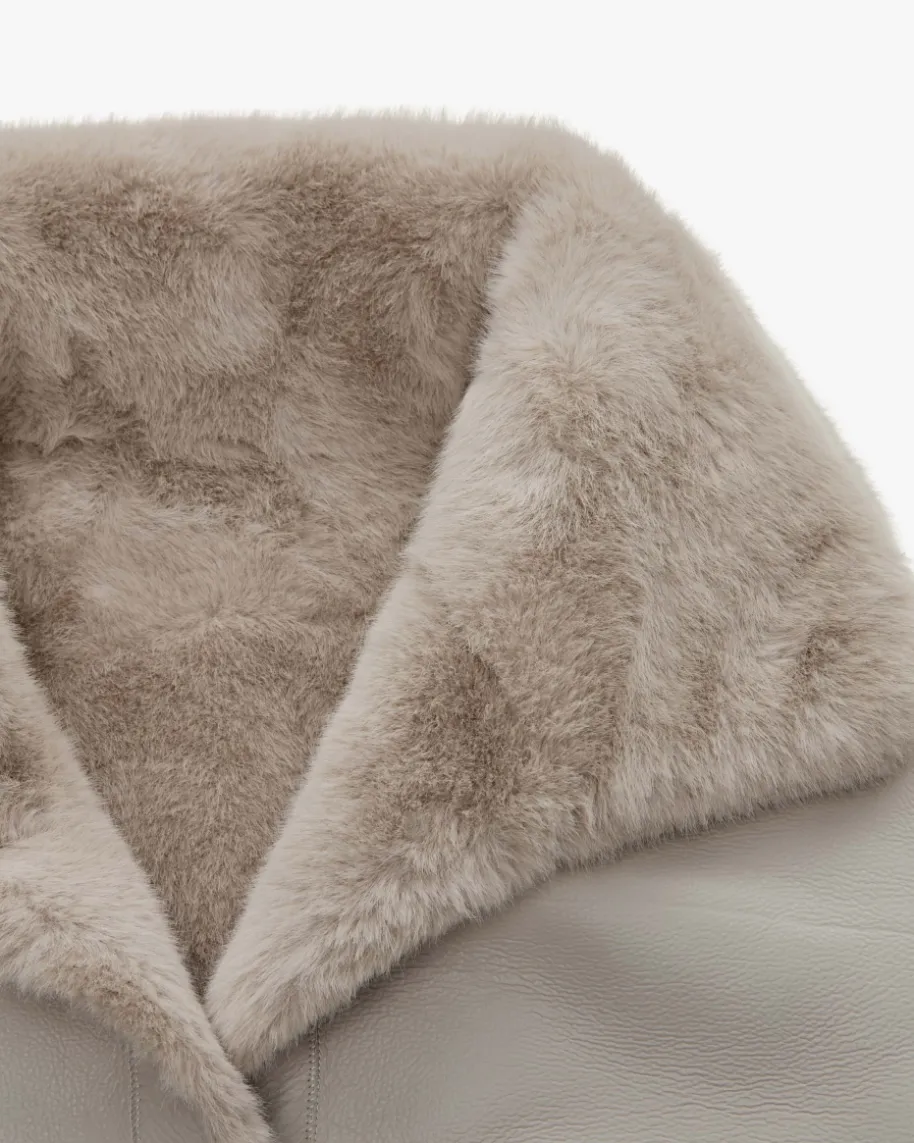 Shara Wende-Kunstfelljacke